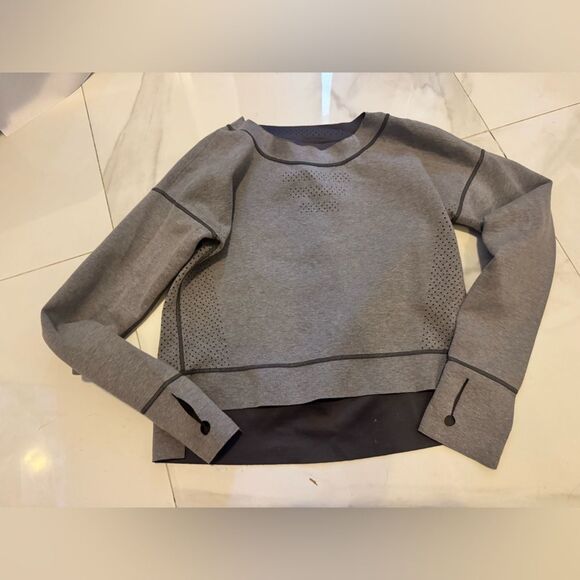 Gray Long Sleeve Sweatshirt #23 - Picture 1 of 6